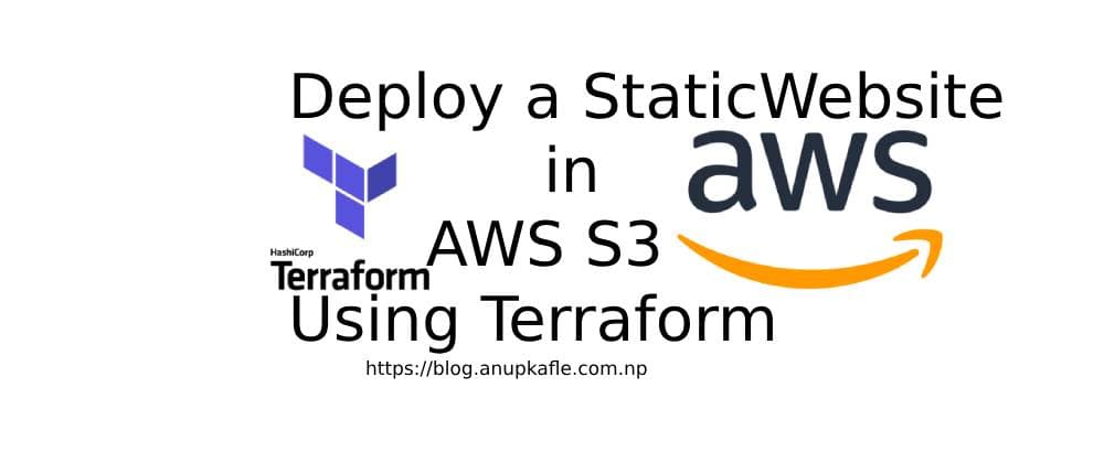 Deploy a Static Website in AWS S3 Using Terraform